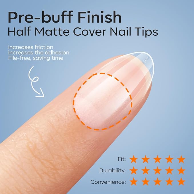 modelones X Nail Gel Kit Extra Short, 9-in-One Nail Glue with Portable U V Lamp 216Pcs 12Sizes Pre-Etched Press ons Fake Acrylic Extension Kit DIY Salon Gift for Women