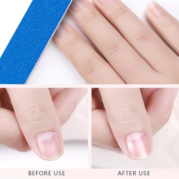 Mini Nail Files Bulk, 200 Pcs Disposable Double Sided Emery Boards Travel Size for Men, Women, Kids (3.3 Inch)