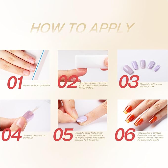 Morovan Acrylic Nail Kit & Nail Glue: Clear Pink White Acrylic Powder and Professional Liquid set & Brush On Nail Glue for Extension for Beginner