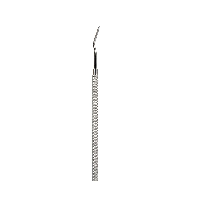 ForPro Professional Collection Ingrown Nail File, Surgical Grade Stainless Steel Ingrown Toenail Tool with Angled End