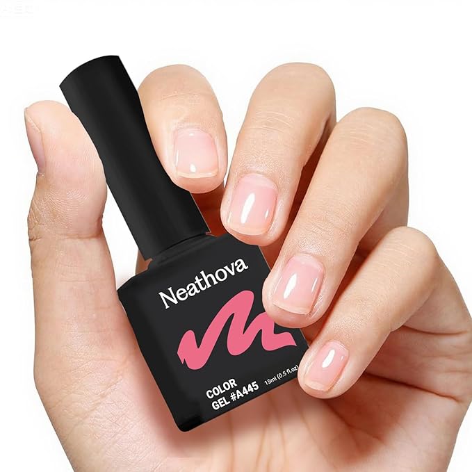 15ML Gel Nail Polish Pure Sheer Same Color Same Bottle Soak Off Gel Polish Art Manicure Salon DIY at Home for Women (Chic Nude) 1PCS