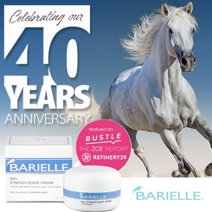 Barielle Instant Liquid Nail Hardener .5 oz. Hardens Nails & Strengthens Nails, Nail Hardening Base Coat