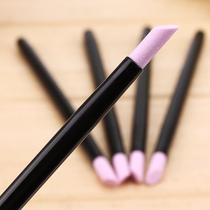 Yimart 5PCS Stone Sanding Nail File Tools Nail File Cuticle Remover Trimmer Buffer Pedicure Pen Washable Manicure Tool Nail Salon Makeup Cosmetic Tool (5PCS Stone Sanding)