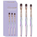 3PCS Acrylic Nail Brush Set,Size 8/10/14 Professional Nail Brushes for Acrylic Application Extension and 3D Carving for Nail Home Salon DIY