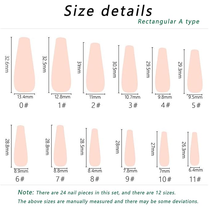 24 Pcs Long Press on Nails Coffin Fake Nails Press on Reusable Gel Stick on Nails for Women Glossy Acrylic False Nails Artificial Jelly Nails Blue Golden Smoke Lrregular Stripes