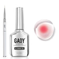 GAOY Nail Blooming Gel, 16ml Clear Blooming Gel Nail Polish with Liner Brush, Spreading Effects Soak Off UV Light for Nail Art DIY
