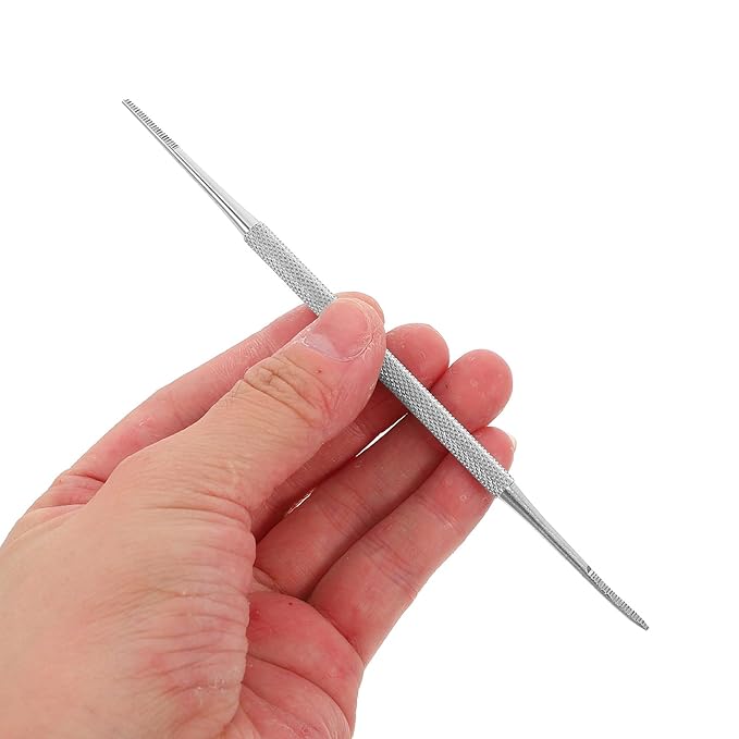 Nail Sets Nail Cleaner Tool Cuticle Pusher Stainless Steel Pusher Spoon Cuticle Peeler Scraper Cleaner Kit for Salon 3PCS Dip Kits Tool