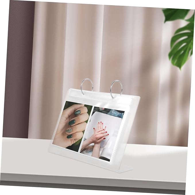 Sticker Display Stand Nail Stickers Display Books Nail Art Decal Storage Book s Collecting Holder Organizer Collecting Album Art Decal Album