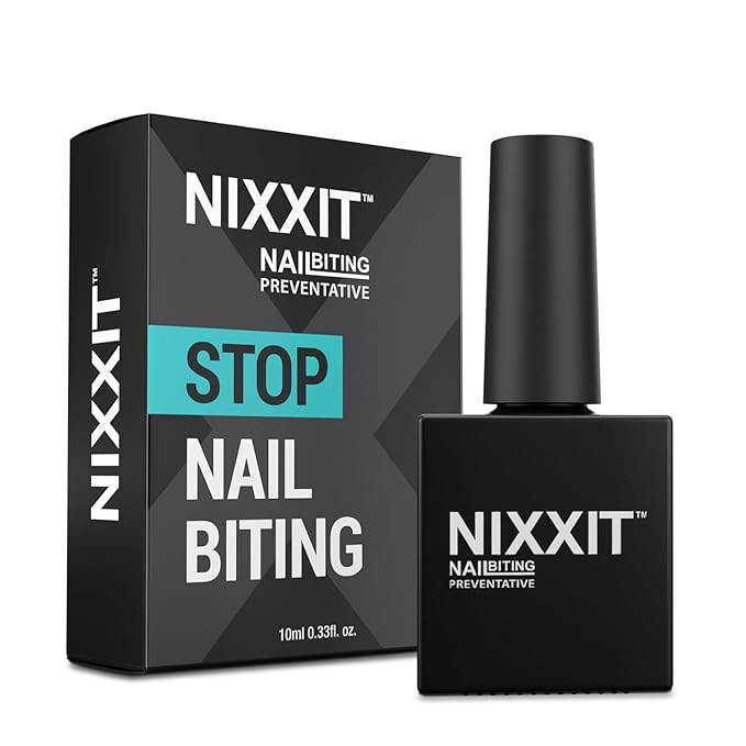 Nail Biting Prevention for Adults, No Bite Nail Polish - Stop Biting Now with Anti Bite Bitter Polish - Safe and Effective Bad Tasting Stopper Treatment (10ML Bottle)
