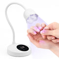 SAVILAND 30W Intellisense UV Nail Lamp: Gel Nail Lamp Cordless UV Light for Gel Nails Smart Sensor LED Flash Cure Lamp lampara led para uñas Profesional Gooseneck Flash Cure Light Home DIY Manicure