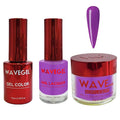WAVEGEL Soak-Off Gel, Nail Lacquer & Acrylic/Dip Powder Matching Set - Queen Collection - #074 Windsor Castle