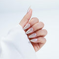 Rnker Press On Nails - Carnation, Almond Top gel Nails with a Glossy Glaze Finish, 15 Sizes - 30 Nail Kit with Glue
