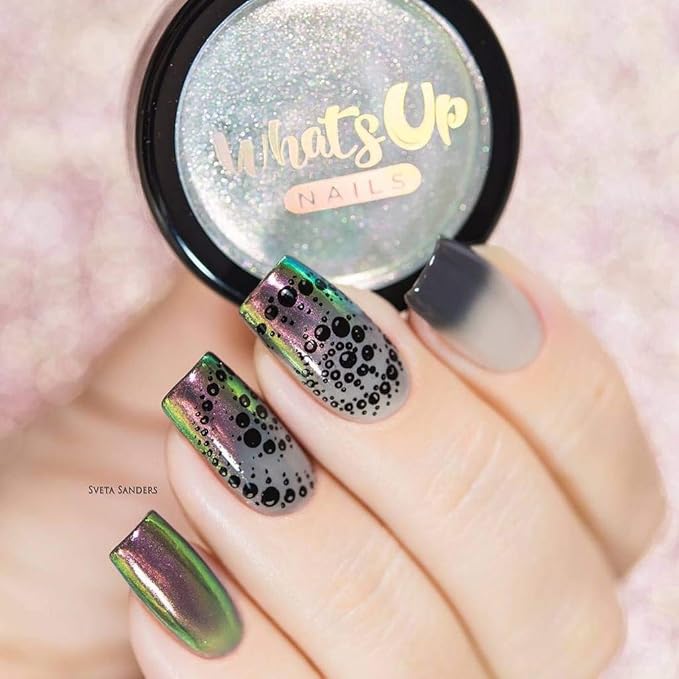 Whats Up Nails - B011 Intergalactic Encounters Stamping Plate for Nail Art Design