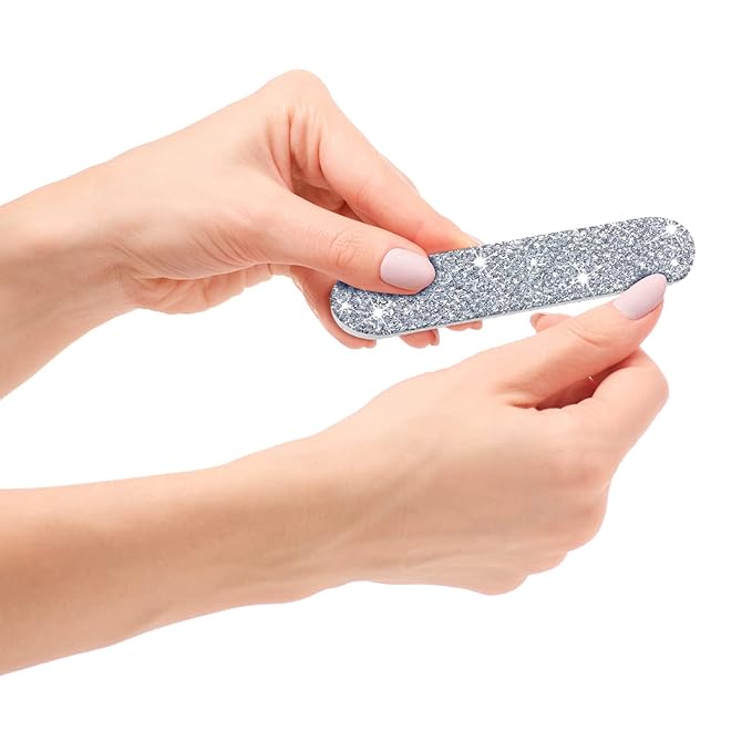 Sumind Mini Nail Files (100 Pack), 2.36 Inches Emery Board Nail Files for Acrylic Natural FingerNails, 240 Grit Small Double Sided Fingernail Filer Bulk Mini Professional Finger Toenail Filer Manicure