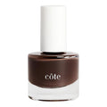 Cote Beauty’s Warm Brown Nail Polish, Earthy Elegance with Cream Finish, Rich Chocolate Brown Hue, Vegan & Cruelty-Free, Long Lasting Nail Polish, Made in USA, 0.27 Fl Oz