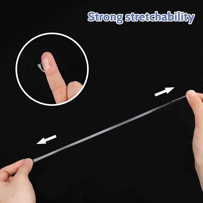 10 Sheets Double Sided Nail Tape Double Sided Tape for Press on Nails Adhesive Clear Mounting Tape for Nail Packaging Nail Design Salon Supplies Colors Designs Showcase