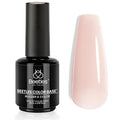 Beetles Color Base Gel Polish, 1pcs 15ml Rubber Base Builder Neutral Nude Gel Base Coat Warm Jade Nail Polish Nail Strengthener UV Led Needed Gift for Women Girls