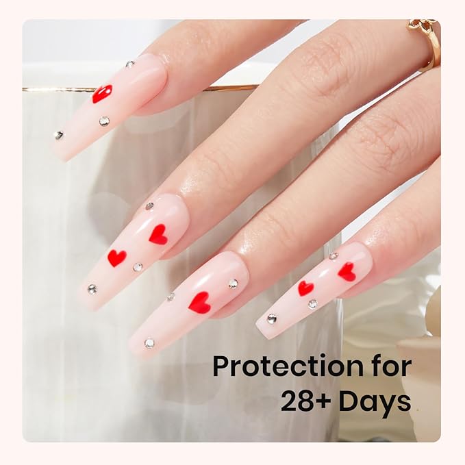 Beetles Color Base Gel Polish, 1pcs 15ml Rubber Base Builder Neutral Nude Gel Base Coat Warm Jade Nail Polish Nail Strengthener UV Led Needed Gift for Women Girls