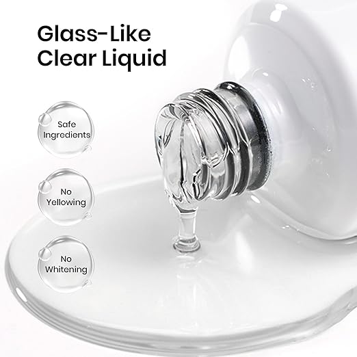 Beetles 15ml Gel Base and Top Coat Set HEMA Free, TPO Free Top Coat Gel Nail Polish & Base Clear Glossy Long Lasting No Wipe Soak Off Upgraded Safe Low-Sensitivity, No More Damaged Gifts for Women