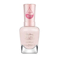 Sally Hansen Color Therapy Nail Polish | Biotin, Argan Oil, Long Lasting, Healthy Nails, Nail Strengthener, Semi-Opaque | 539 Bare Kiss | Nude Pink Nail Color