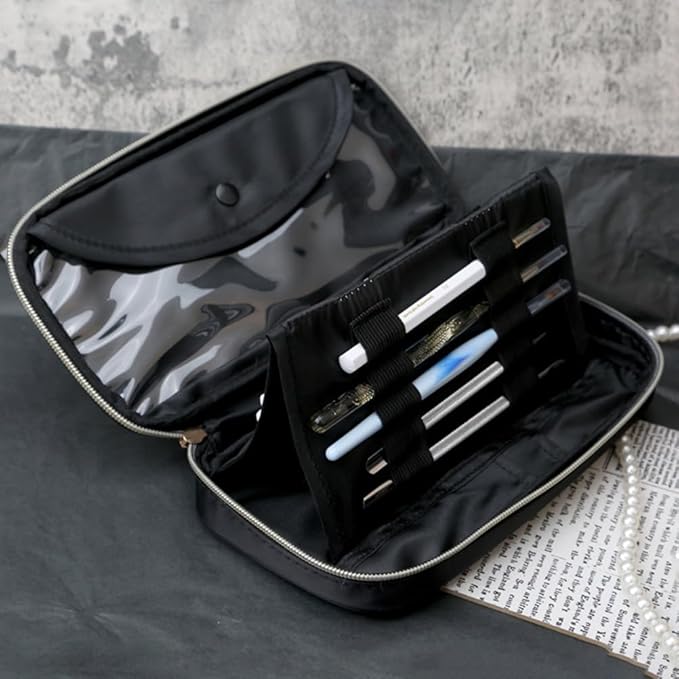 Nail Brush Storage Storage Tote Container Bag Manicure Pouch Manicure Pen Holder Art Painting Pen Pouch Nail Art Brush Case Fabric
