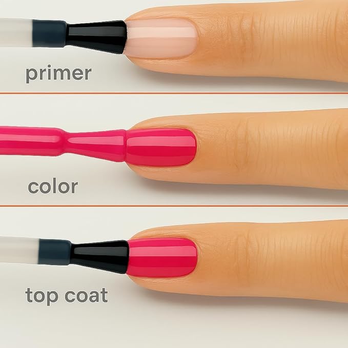 Sally Hansen Miracle Gel Salon Quality Nail Polish | Gel-Like Formula, Two-Step System, No UV Light Needed, Long Lasting | Sheer, Shimmery | 241 Home Sweet Home | Pink Nail Color