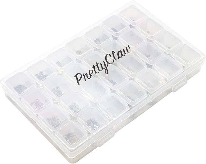 PrettyClaw Nail Art Set 28 Styles Nail Charms (1000+ Pieces) (Set #8)