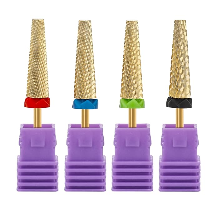 Steel Nail Drill Bit Nail Cuticles Remove Professional Nail Bits For Nail Drill Manicure Pedicure Tools Steel Processing Nails