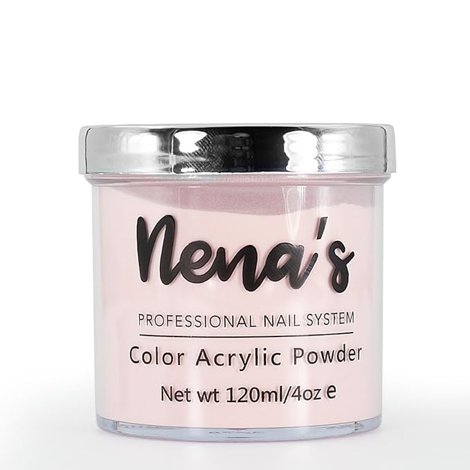 Nena's Superior Sculpting Powder Professional Acrylic Nail System wide color palette 4.0 oz (028)