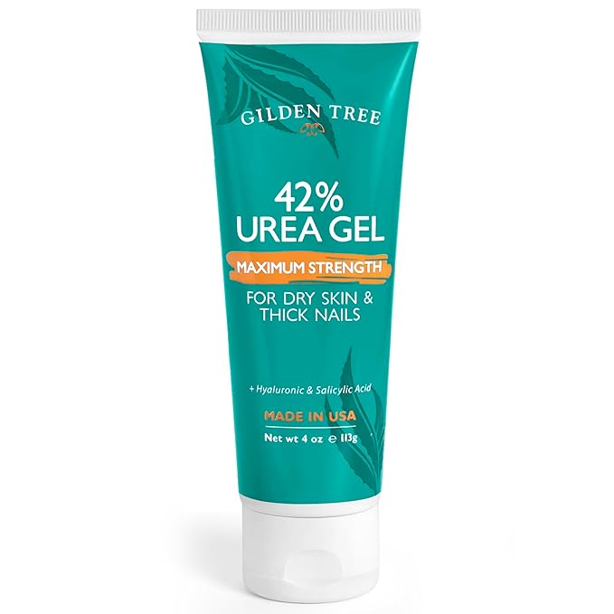 GILDEN TREE Urea Gel 42 Percent For Feet Maximum Strength Softens Cracked Heel Calluses & Thick Toenails