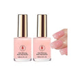 Nail Strengthener for Women, Pink Nail Hardener Extra Strong and Growth, Long-Lasting Quick Dry, Nail Strengthening Polish for Weak Brittle Splitting Damaged Nails, Enhanced Shine 12ML