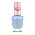 Sally Hansen Color Therapy Nail Polish | Biotin, Argan Oil, Long Lasting, Healthy Nails, Nail Strengthener, Opaque | 454 Dressed To Chill | Baby Blue Nail Color