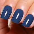 Gel Polish, 0.5 Fl Oz Blue Borealis Gel Nail Polish Autumn Winter Soak Off LED UV Gel Nail Polish Starter Manicure Salon DIY Nail Gel Polish