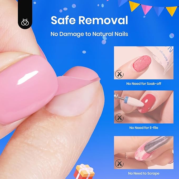 Beetles Peel Off Gel Base Coat: 15ml Peel Off Base Coat for Gel Nail Polish, Soak Off-Free Easy Removal without Damage, Long Lasting for Weak Thin Nails