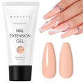 Makartt Poly Nail Gel Hema-Free 50ML Nude Nature Day-dream Classic Colored Gels Builder for Extension Strengthener Long-Lasting Easy to Use Supplies for Trendy Design Salon Home Manicure