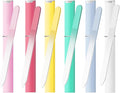 6 Pack Glass Nail Files for Natural Nail Professional Crystal Fingernail Files Double-Sided Etched Gentle Nail Care for Women Adults