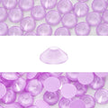 Novani 3000 Pieces Flatback Rhinestones Glass Round Gems Mocha Lt.Purple Crystals for Nail Art DIY Crafts Clothes Shoes,SS10,2.7-2.9mm