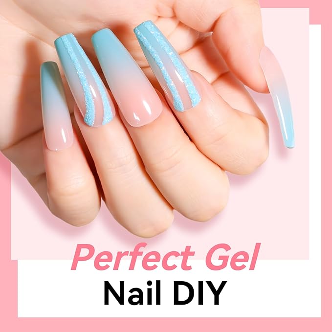 Makartt Hema-Free Poly Nail Gel Spring 50ML Nude Extension Builder, Trending Stylish Elegant Colors for All Season, 3D Molding Hard Gel Manicure - French Press