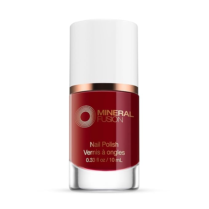 Mineral Fusion Nail Polish, Red, Head Over Heels Head Over Heels 0.33 Fl Oz (Pack of 1)