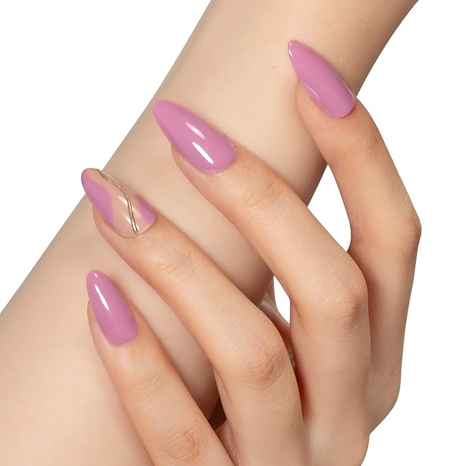 MAYCHAO 15ML Mauve Pink Gel Nail Polish 1Pc Dusty Rose Pink Gel Polish Soak Off UV LED Nail Polish Nail Art Starter Manicure Salon DIY at Home, 0.5 OZ