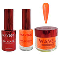 WAVEGEL Soak-Off Gel, Nail Lacquer & Acrylic/Dip Powder Matching Set - Queen Collection - #053 Rim Of Jupiter