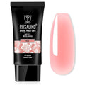 ROSALIND 2 oz Poly Nail Gel Millennial, Pink Poly Extension Gels Jelly Color Builder Pink Gel Quick Building Acrylic Nails Poly Extension Thickening Nail Art Trendy Beauty