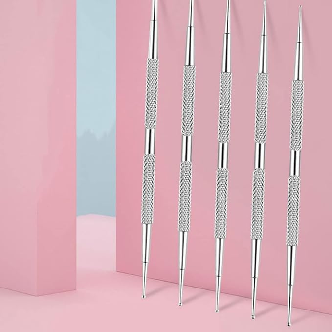 Beaupretty 10pcs Dual- Diamond Drill Pens for Manicure Art Nail Dotting Tools Easy to Use Nail Design Accessories