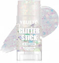 Rainbow Face and Body Glitter Stick for Sparkling Makeup, Hair Glitter Accessories for Women, Highlighting Stick for Fairy Dust Makeup, Cheerful Face Glitter for Festive Parties and Carnivals