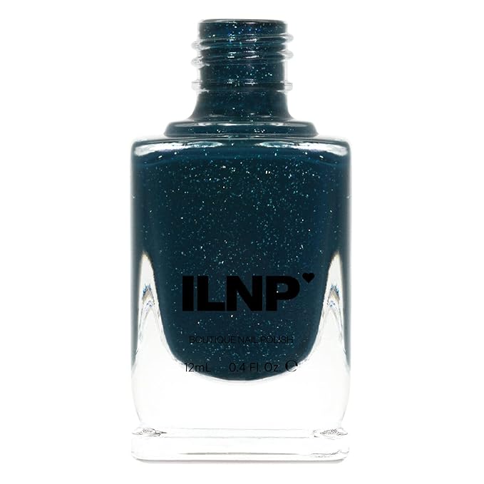 ILNP Snowstorm - Deep Blue Holographic Nail Polish