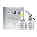 ROSALIND 11ml 2 Pcs Glassy Gel Top Coat and Base Coat Set,No Wipe Foundation Combination for UV Light Cure Gel Polish Nail Art