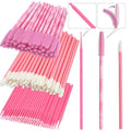 300 Pack Disposable Spoolies Brushes Sets Mascara Wand Lip Brushes Cotton Swab for Eyebrow Eyelash Extension Tattoo Lipstick Applicator