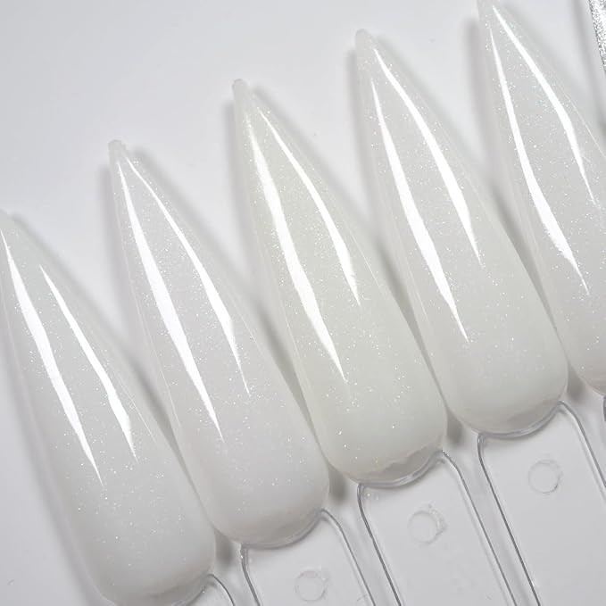 Glow in the dark Milky White Gel Nail Polish Colors Set with silver cat eye gel polish (GP016)