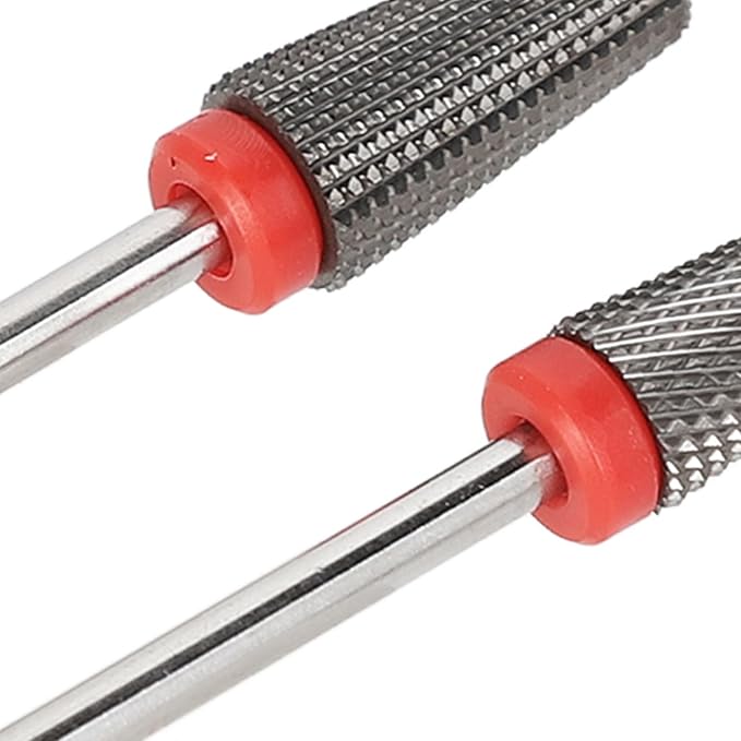 Nail Drill Bits, Drill Bits Nail Tech, Drill Bit Set, Nail Art Drill Bits Rough Surfaces Remove Nail Glue Nail Polishing Grinding Heads for Salon Use