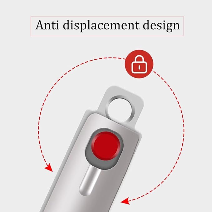 Nail Clipper Set, 4PCS Stainless Steel Toenail Clippers for Thick & Ingrown Nails - Nail Clippers for Men & Women, Heavy Duty Grooming Kit with Nail File